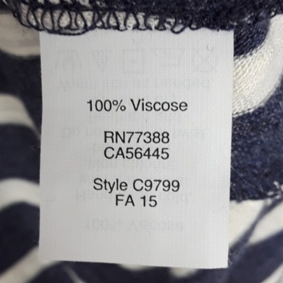 Madewell Blue and White Relaxed Tank Top - Picture 7 of 7